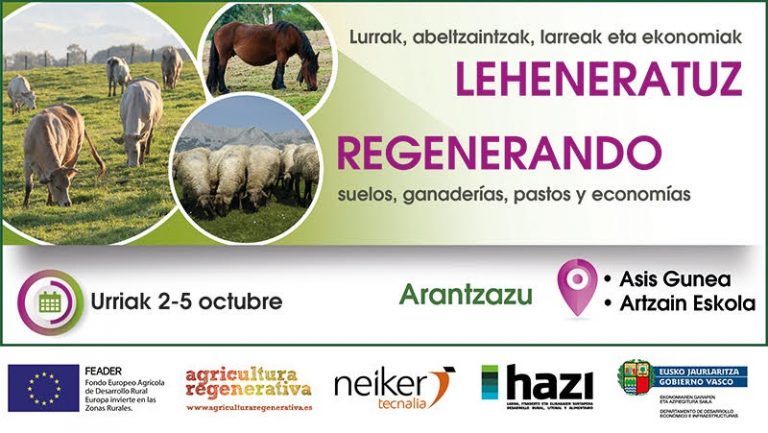 *2 al 5 de Oct 2019* REGENERANDO: III Encuentro Ibérico de Ganadería Regenerativa