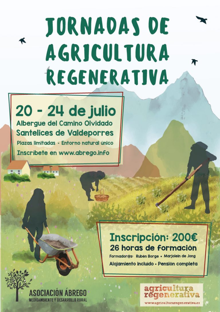 *20 al 24 de Julio* Jornadas de Agricultura Regenerativa en Burgos