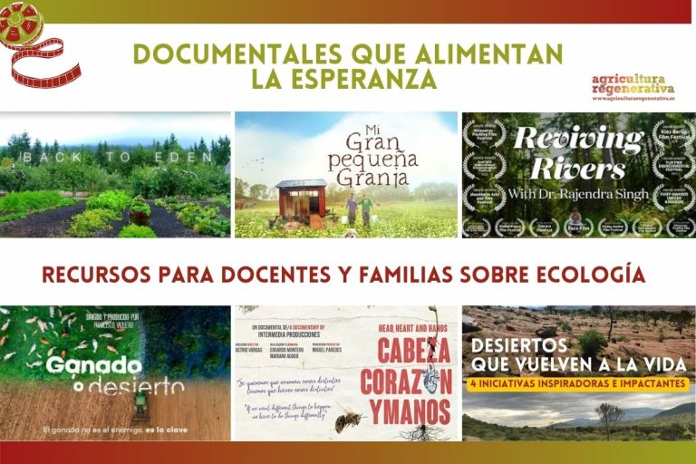 Documentales que alimentan la esperanza. Recursos para docentes y familias sobre Ecología